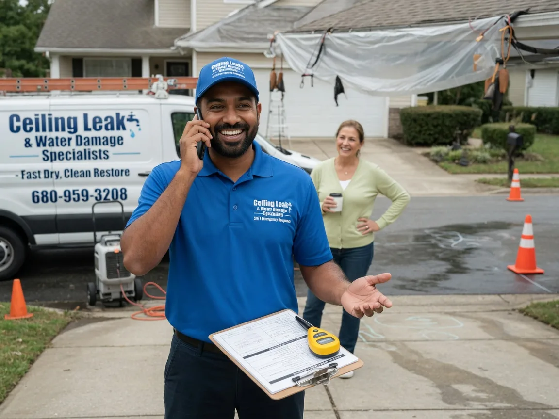 Ceiling Leak Cleanup Wolcott, NY FAQs